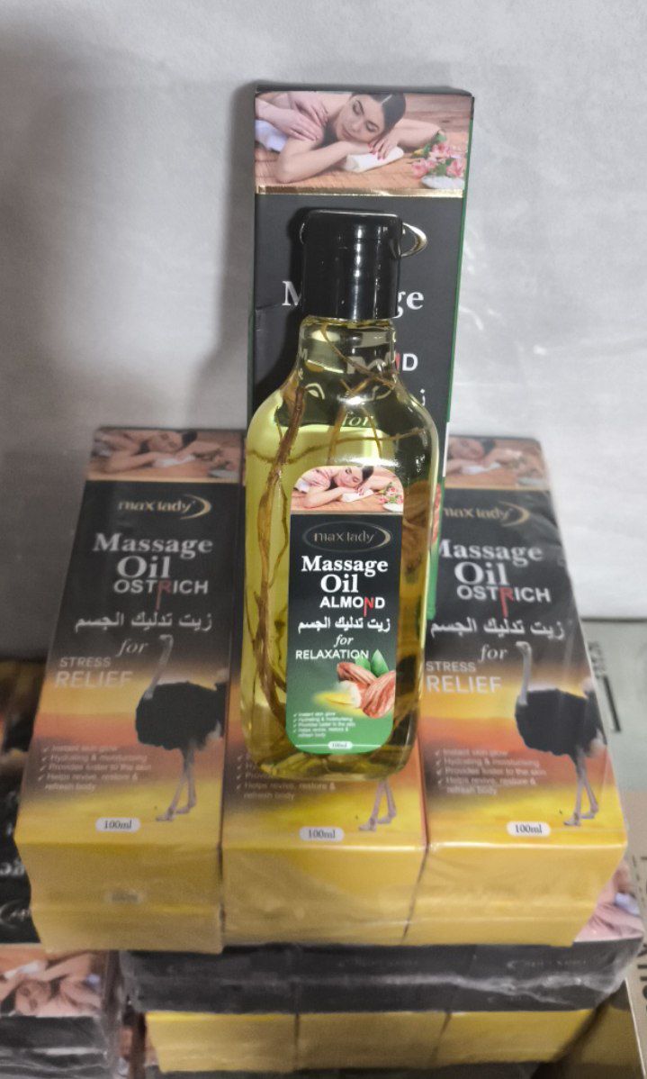 روغن ماساژ مکس لیدی دارای چندین رایحه  ۱۰۰ میل