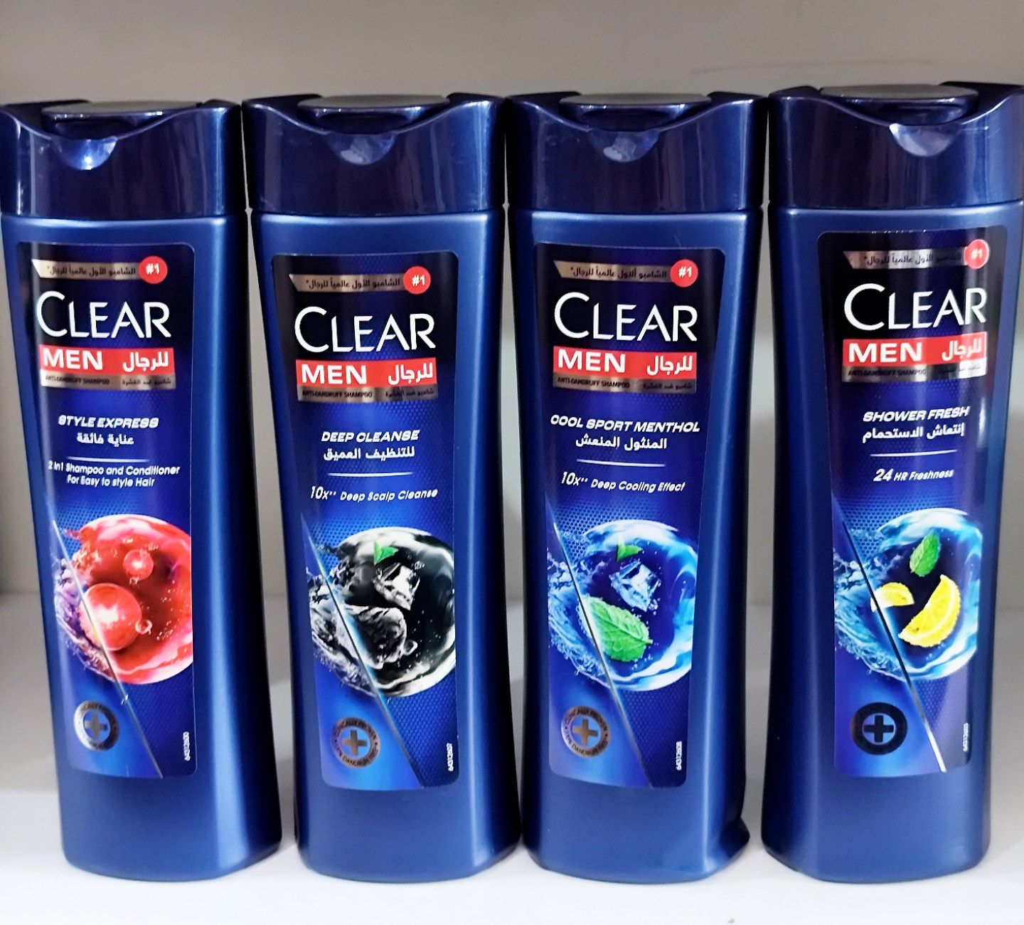 شامپو CLEAR  کار عربستان  350میل  اورجینال