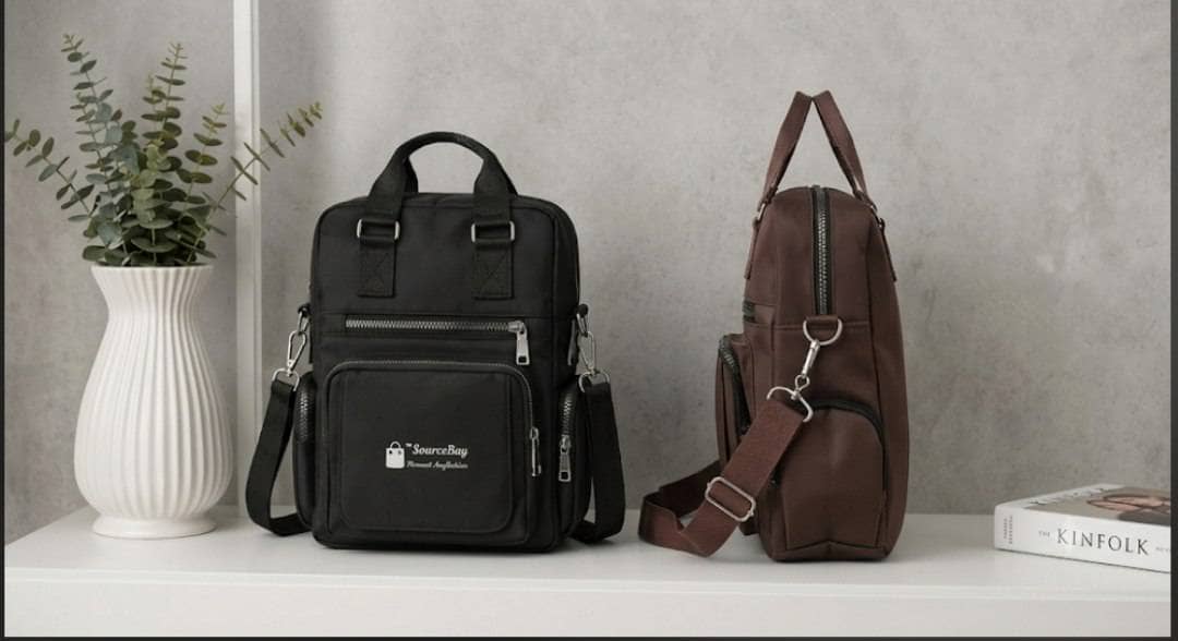 نام:  ** 🎒 کیف و کوله سه‌کاره الما **  🦋 جنس: نانسی درجه یک 📏 💎با هر استایلی، هماهنگ! ✨  🦋.قابل استفاده بصورت دستی ،کوله‌ای، دوشی  🦋· بسیار شکیل و جادار 🦋· دارای جیب‌های متعدد زیپ‌دار برای نظم کامل 🦋· مناسب برای دانشگاه، مدرسه، محیط کار و استفاده روزمره 🦋· آستر خارجی با کیفیت و دوخت تمیز ✅ ابعاد: ۳۷ × ۳۰  #کوله_سه‌کاره #کوله_الما #کیف_چندکاره_زنانه #مد_کاربردی  🖌 رنگ بندی:   **